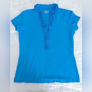 Lilly Pulitzer Luxletic Ruffle Top